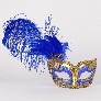 Detail eye_mask_can_can_gold_blue