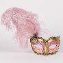 Detail eye_mask_can_can_gold_pink