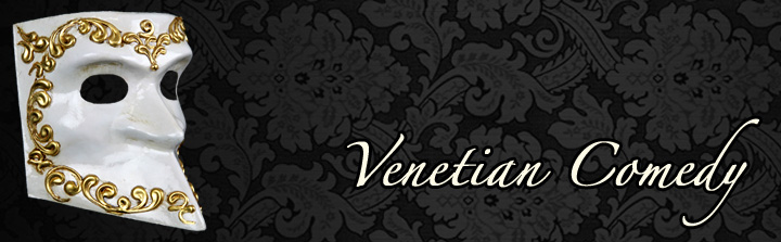 Venetian Comedy Masks