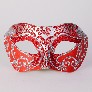 Detail eye_mask_settecento_brill_silver_red